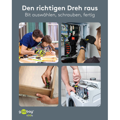 Artikelbild 11 für goobay Bit-Set 77844, 104-tlg., Artikelnummer 779676