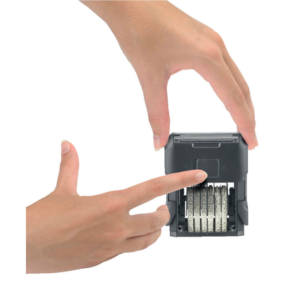 Artikelbild 5 für trodat Ziffernstempel Printy 4846/6 selbstfärbend schwarz ohne Logo, 1 St., Artikelnummer 604898