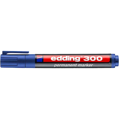 Artikelbild 10 für edding 300 Permanentmarker farbsortiert 1,5 - 3,0 mm, 4 St., Artikelnummer 338804