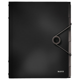 Artikelbild 1 für LEITZ Ordnungsmappe Solid 4569 6 Fächer schwarz, 1 St., Artikelnummer 387922