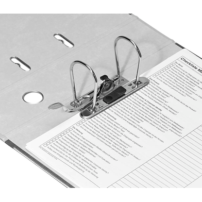 Artikelbild 7 für AKTION: LEITZ 1080 Ordner lichtgrau marmoriert Karton 8,0 cm DIN A4, 10 St., Artikelnummer 653836