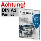 Artikelbild 1 für Inacopia Kopierpapier office DIN A3 80 g/qm 500 Blatt, Artikelnummer 500514