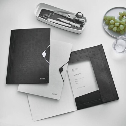 Artikelbild 3 für LEITZ Eckspanner WOW 4599 DIN A4 schwarz, 1 St., Artikelnummer 899791