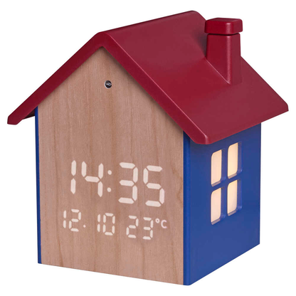 Artikelbild 4 für TFA® Kinderwecker Häuschen bunt Kunststoff 8,9 x 9,6 cm, Artikelnummer 749749