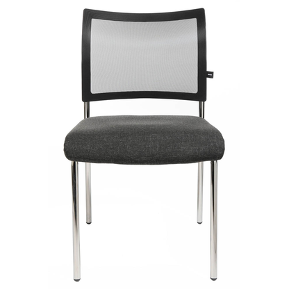 Artikelbild 4 für Topstar Besucherstühle Visit 10 Net NV290 G220 anthrazit, schwarz Stoff, 2 St., Artikelnummer 618145