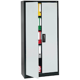 Artikelbild 1 für CP Stahlschrank C 2000 Acurado 9260-000 S11661 lichtgrau, anthrazit 4 Fachböden 93,0 x 40,0 x 195,0 cm, aufgebaut, 1 St., Artikelnummer 695833