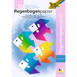 Artikelbild 1 für folia Tonpapier Regenbogen farbsortiert 100 g/qm 10 St., Artikelnummer 962151