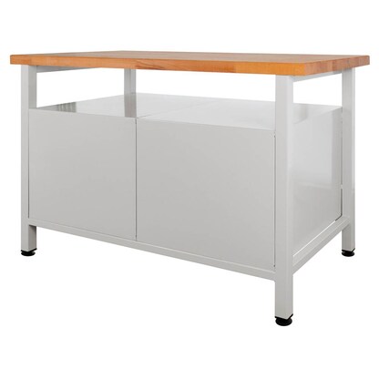 Artikelbild 2 für ADB Werkbank lichtgrau, anthrazitgrau 6 Schubladen 120,0 x 60,0 x 84,0 cm, Artikelnummer 204788