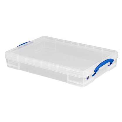 Artikelbild 5 für Really Useful Box Aufbewahrungsbox 10,0 l transparent 34,0 x 52,0 x 8,5 cm, 1 St., Artikelnummer 575872