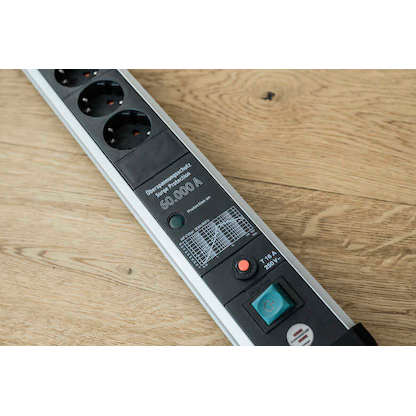 Artikelbild 5 für brennenstuhl Premium-Protect-Line 8-fach Steckdosenleiste mit Überspannungsschutz 3,0 m schwarz, Artikelnummer 792901