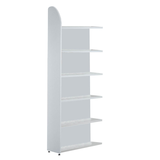 Artikelbild 1 für Kerkmann Aktenregal Dante lichtgrau 80,0 x 32,5 x 225,0 cm, 1 St., Artikelnummer 659094