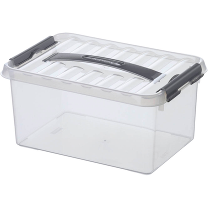 Artikelbild 8 für sunware Q-line Aufbewahrungsbox 6,0 l transparent 30,0 x 20,0 x 14,0 cm, 1 St., Artikelnummer 145685