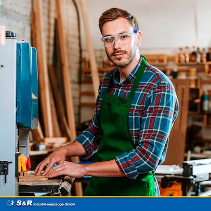 Artikelbild 7 für S&R Schutzbrillen-Set blau, gelb, 1 Set, Artikelnummer 390528