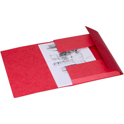 Artikelbild 11 für VON LEITZ Eckspanner DIN A4 rot, 1 St., Artikelnummer 635157