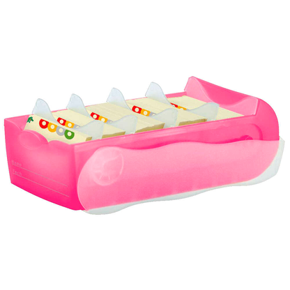 Artikelbild 3 für HAN Croco Karteikasten DIN A8 für 500 Karteikarten pink mit Deckel, Artikelnummer 813651