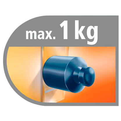 Artikelbild 3 für tesa Powerstrips TRANSPARENT Klebestreifen für max. 1,0 kg, 2,0 x 5,0 cm, 8 St., Artikelnummer 252167