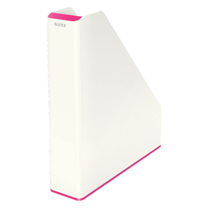 Artikelbild 4 für LEITZ Stehsammler WOW Duo Colour 53621023 perlweiß/pink Kunststoff, DIN A4, 1 St., Artikelnummer 313534