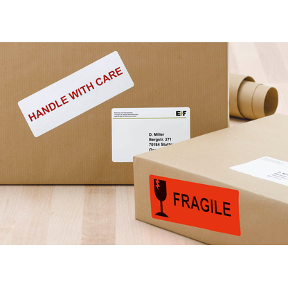 Artikelbild 2 für HERMA Versandetiketten 8326 weiß 50,0 x 142,0 mm, 25 Blatt, Artikelnummer 517918