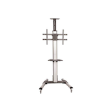 Artikelbild 1 für StarTech.com TV-Ständer mit Rollen silber, schwarz, Artikelnummer 874103