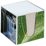 Artikelbild 1 für folia Zettelbox grün inkl. 650 Notizzettel weißgrau, 1 St., Artikelnummer 465043