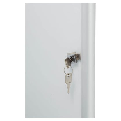 Artikelbild 4 für nobo Schaukasten Pacific silber 6x DIN A4 78,4 x 2,2 x 81,5 cm, 1 St., Artikelnummer 699532