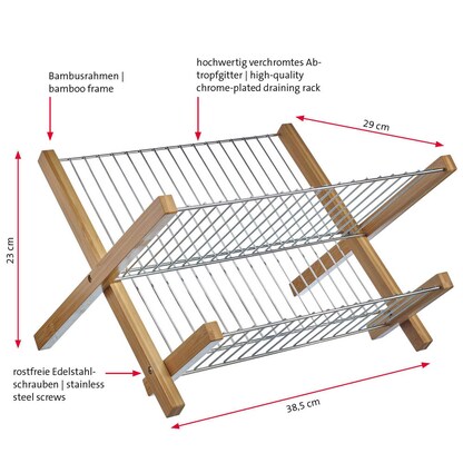 Artikelbild 2 für WESTMARK Abtropfgestell Tilo silber, 1 St., Artikelnummer 997010
