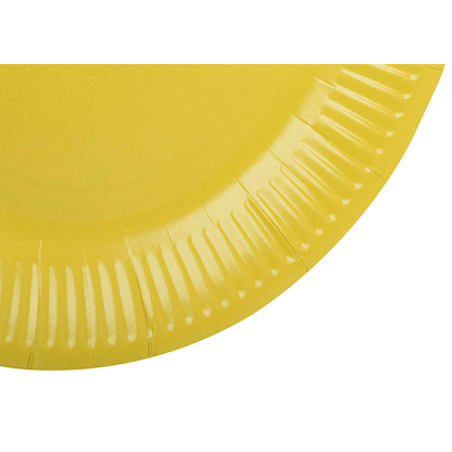 Artikelbild 3 für PROnappe Pappteller gelb Ø 23,0 cm, 20 St., Artikelnummer 345813