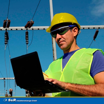 Artikelbild 8 für S&R Schutzbrillen-Set blau, gelb, 1 Set, Artikelnummer 390528