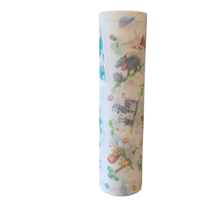 Artikelbild 5 für Meditrade® Ärztekrepp ROLLICEL®Kids 2-lagig weiß 50,0 cm x 46,0 m, 9 Rollen, Artikelnummer 554177
