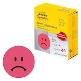 Artikelbild 1 für AVERY Zweckform Bewertungspunkte 3859 Gesicht, rot, 250 Etiketten, Artikelnummer 211621