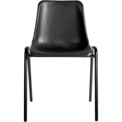 Artikelbild für LÜLLMANN Stapelstuhl Basic 230050 schwarz Kunststoff, 1 St., Artikelnummer 790849