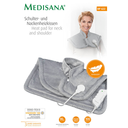 Artikelbild 4 für medisana HP 622 Heizdecke grau 100 W, Artikelnummer 831592