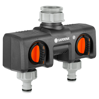 Artikelbild für GARDENA Wasserverteiler für Gartenschlauch 2-Wege, Artikelnummer 205631