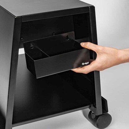 Artikelbild 8 für SIGEL Whiteboard-Ständer Meet up schwarz 180,0 x 90,0 cm 2 Fächer, 1 St., Artikelnummer 753789