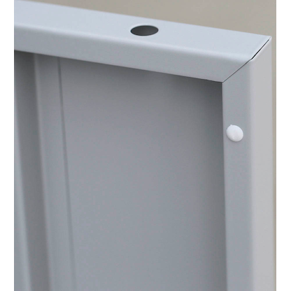 Artikelbild 3 für LÜLLMANN Schließfachschrank lichtgrau 523530, 15 Schließfächer 118,5 x 50,0 x 180,0 cm, Artikelnummer 831343