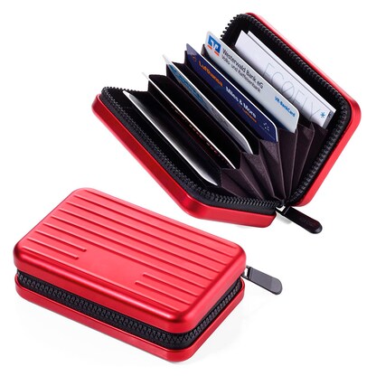 Artikelbild für TROIKA® Kreditkartenetui KARTENKOFFER rot 7,0 x 10,5 cm, 1 St., Artikelnummer 665826