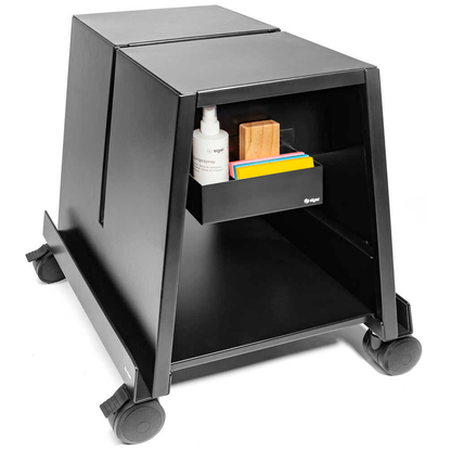 Artikelbild für SIGEL Whiteboard-Ständer Meet up schwarz 180,0 x 90,0 cm 2 Fächer, 1 St., Artikelnummer 753789