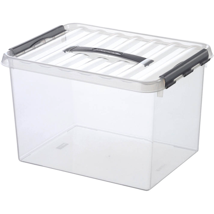 Artikelbild 3 für sunware Q-line Aufbewahrungsbox 22,0 l transparent 40,0 x 30,0 x 26,0 cm, 1 St., Artikelnummer 145716
