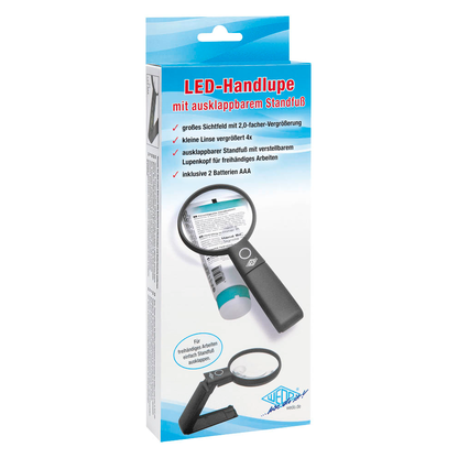 Artikelbild 3 für WEDO Lupe schwarz 2-fach, Artikelnummer 206377