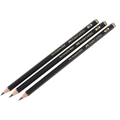 Artikelbild 6 für FABER-CASTELL Pitt Graphite Bleistift-Set HB schwarz, 1 Set, Artikelnummer 277877