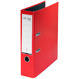 Artikelbild 1 für VON LEITZ Ordner rot Karton 8,0 cm DIN A4, 1 St., Artikelnummer 635668