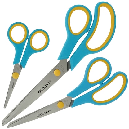 Artikelbild für WESTCOTT Papierscheren-Set Easy Grip, 3 St., Artikelnummer 937353