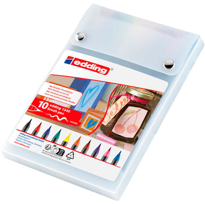 Artikelbild 18 für edding 1340 Brush-Pens farbsortiert, 10 St., Artikelnummer 912079