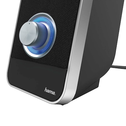 Artikelbild 3 für hama Sonic LS-206 Lautsprecher schwarz, grau, Artikelnummer 376549