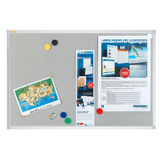 Artikelbild 1 für FRANKEN Magnetpinnwand Pin'n'Mag X-tra! Line 120,0 x 90,0 cm Metallgitter silber, Artikelnummer 731653