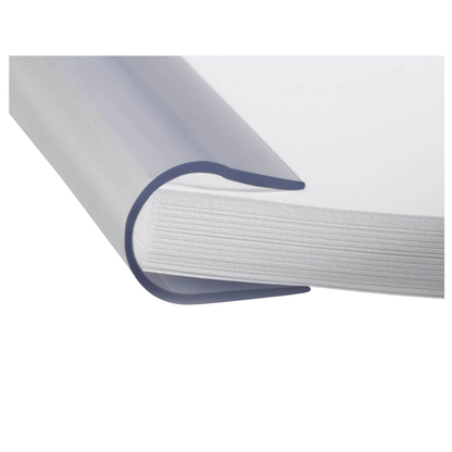 Artikelbild 2 für DURABLE Klemmschienen transparent DIN A4 90 Blatt, 25 St., Artikelnummer 437277