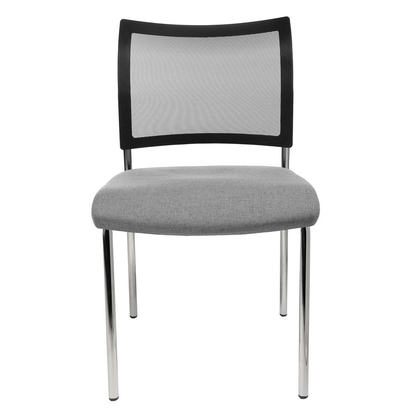 Artikelbild 4 für Topstar Besucherstühle Visit 10 Net NV290 G230 grau, schwarz Stoff, 2 St., Artikelnummer 618160