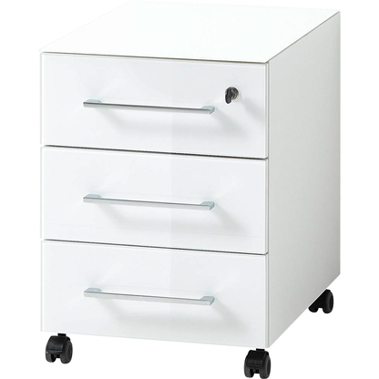 Artikelbild für GERMANIA Monteria Rollcontainer weiß 3 Auszüge 40,0 x 50,0 x 55,0 cm, Artikelnummer 121422