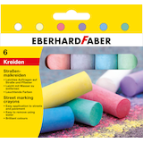 Artikelbild 1 für EBERHARD FABER Straßenmalkreide farbsortiert 6 St., Artikelnummer 197891