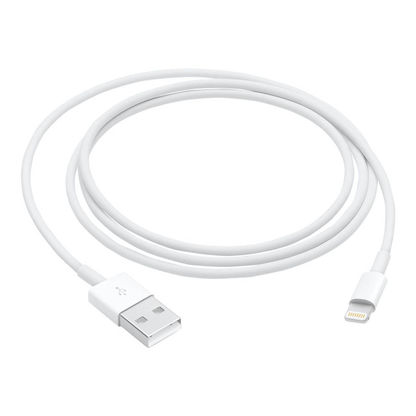 Artikelbild für Apple Lightning/USB 2.0 A Kabel 1,0 m weiß, 1 St., Artikelnummer 355954